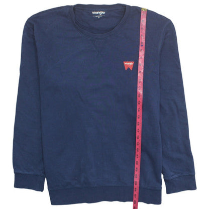 Wrangler Men's Blue XL Crew Neck Pullover Sweatshirt