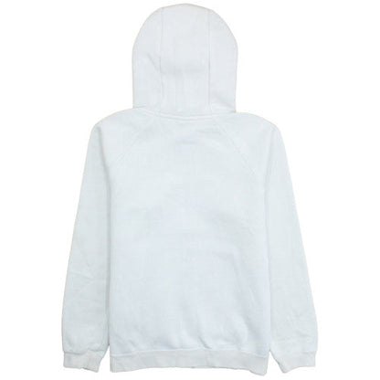 Nike Men's White Full Zip Fleece Hoodie M Regular Winter Sportswear