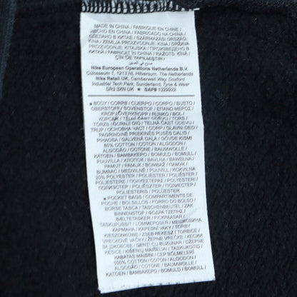Nike Men's Black Half Zip Fleece Sweatshirt Size M