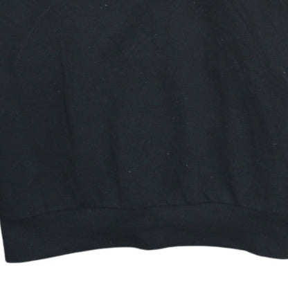 Fila Men's Black Pullover Hoodie Small Graphic Sportswear