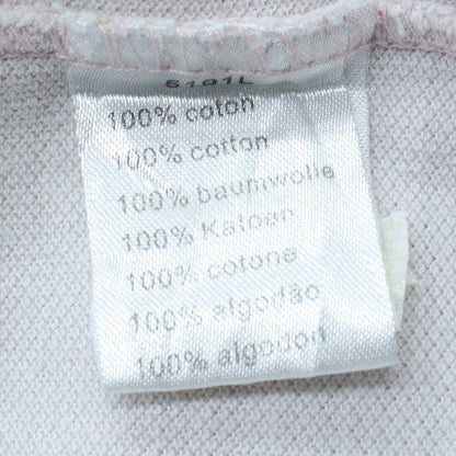 Lacoste Men’s White Cotton Polo Shirt Size M Short Sleeve Classic Fit