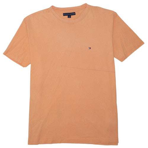 Tommy Hilfiger Men's Beige Crew Neck Cotton T-Shirt Size M