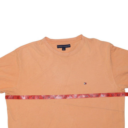 Tommy Hilfiger Men's Beige Crew Neck Cotton T-Shirt Size M