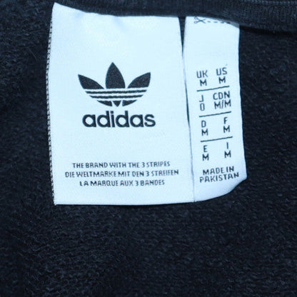 Adidas Men's Black Pullover Sweatshirt Size M Crew Neck Logo