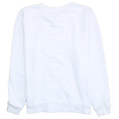 Tommy Hilfiger Men's White Crew Neck Pullover Sweatshirt M