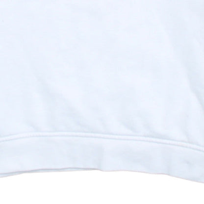 Tommy Hilfiger Men's White Crew Neck Pullover Sweatshirt M