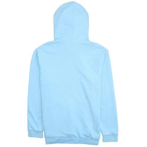Adidas Men's Blue Pullover Hoodie L Long Sleeve Fleece Sweatshirt