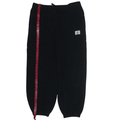 Jordan Men's Black Sweatpants M Relaxed Fit Cotton Fleece