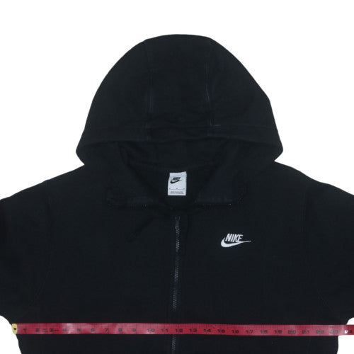 Nike Men's Black Full Zip Hoodie M Regular Fleece Sportswear