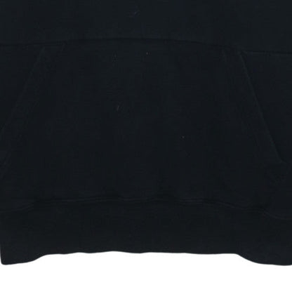 Jordan Mens Black Pullover Hoodie M Logo Graphic Cotton Blend