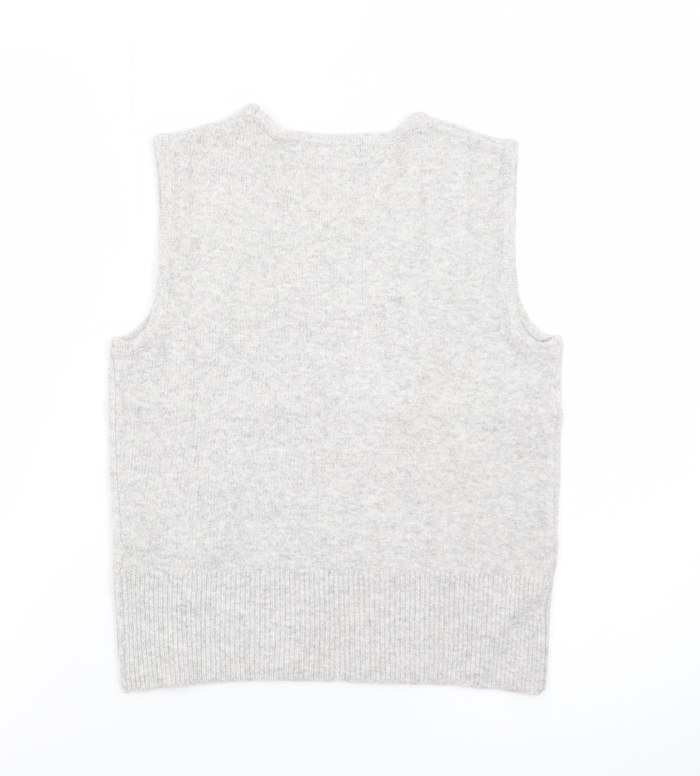 Marks and Spencer Womens Grey Knit Sleeveless Vest XS