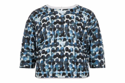 Jigsaw Women’s Multicoloured Cotton Silk Crew Neck Jumper Size S