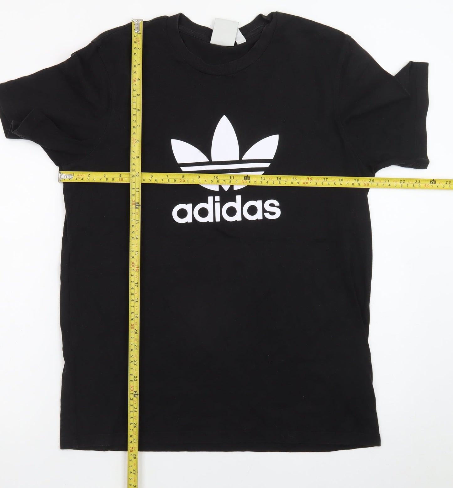Adidas Women’s Black Classic Trefoil Logo T-Shirt Size M