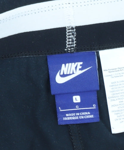 Nike Womens Black L Leggings Stretch Breathable Athleisure