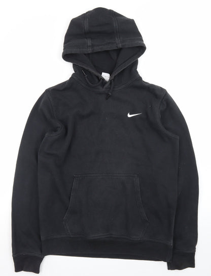 Nike Men's Black Pullover Hoodie Size M Regular Fit Sportswear