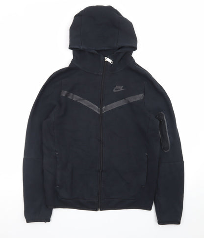 Nike Men's Black XL Full Zip Hoodie Fleece Sportswear