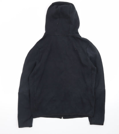 Nike Men's Black XL Full Zip Hoodie Fleece Sportswear