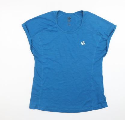 Dare 2B Womens Blue Basic Moisture Wicking T-Shirt UK 14