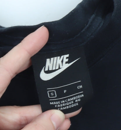 Nike Women's Black Slim Fit Bodysuit T-Shirt Size S