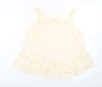 Marks and Spencer Womens Beige Cotton Camisole Tank Top Size 10