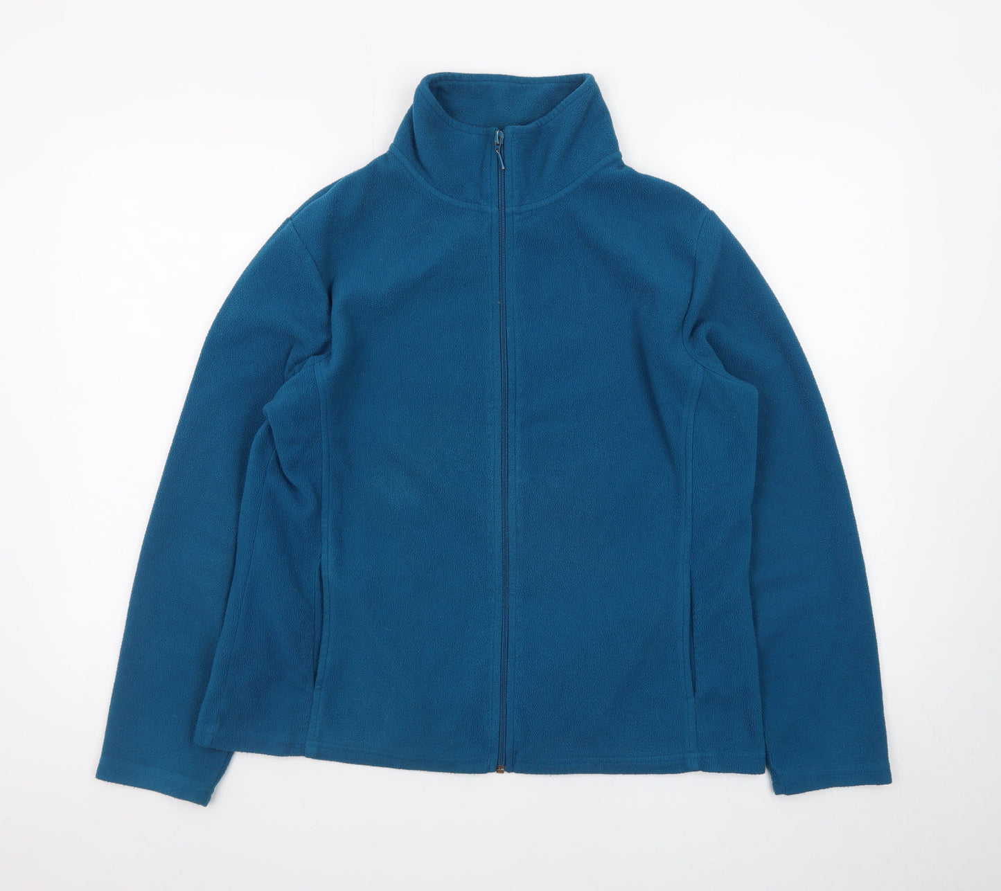 Yessica Unisex Blue Fleece Full Zip Jacket L Lightweight