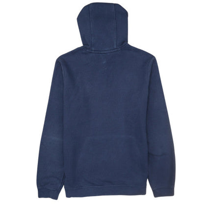 Nike Men's Blue Pullover Fleece Hoodie Medium Regular Fit