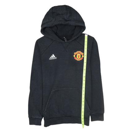 Adidas Men’s Black Manchester United Pullover Hoodie Small