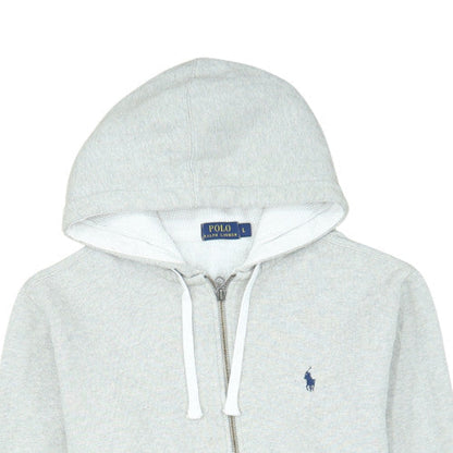 Polo Ralph Lauren Men's Grey Full Zip Hoodie Size L