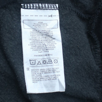 Adidas Men's Black XL Pullover Hoodie Fleece Sportswear