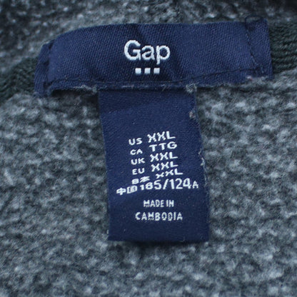 GAP Men’s Grey 2XL Pullover Hoodie with USA Logo Design