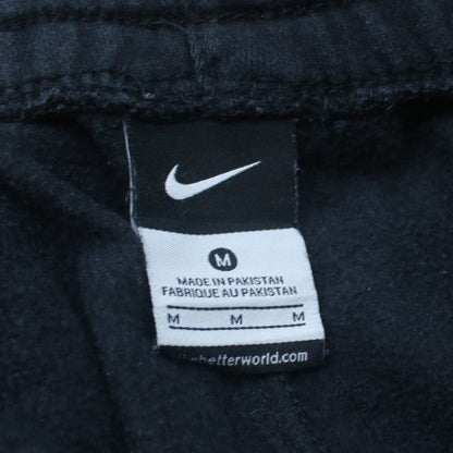 Nike Men's Black Fleece Jogger Trousers Size M Activewear