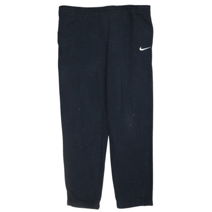 Nike Men's Black Fleece Jogger Trousers Size L Regular Fit