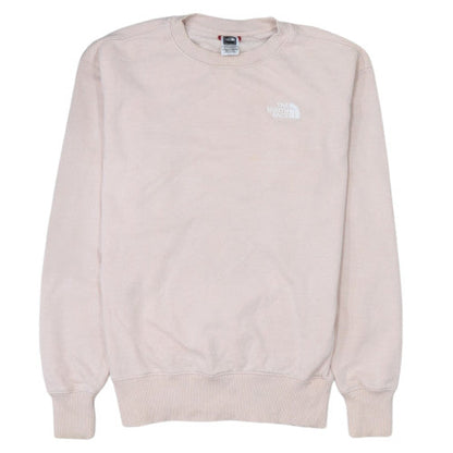 The North Face Unisex Beige M Crew Neck Fleece Sweatshirt