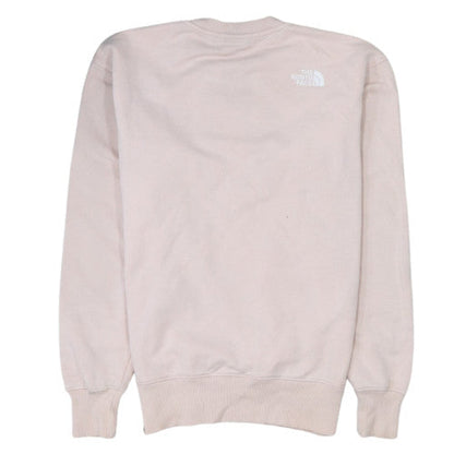 The North Face Unisex Beige M Crew Neck Fleece Sweatshirt