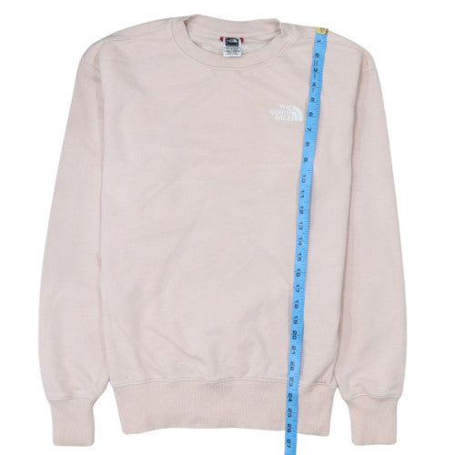 The North Face Unisex Beige M Crew Neck Fleece Sweatshirt