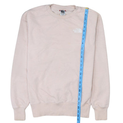 The North Face Unisex Beige M Crew Neck Fleece Sweatshirt