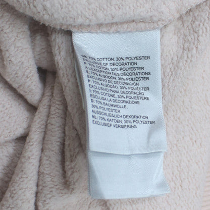 The North Face Unisex Beige M Crew Neck Fleece Sweatshirt