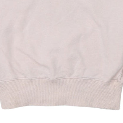 The North Face Unisex Beige M Crew Neck Fleece Sweatshirt