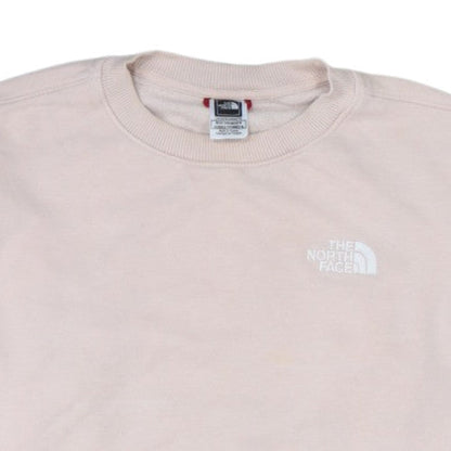 The North Face Unisex Beige M Crew Neck Fleece Sweatshirt