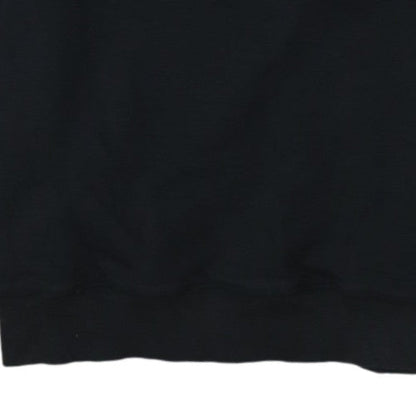 Champion Women's Black Medium Pullover Sweatshirt Logo Crew Neck