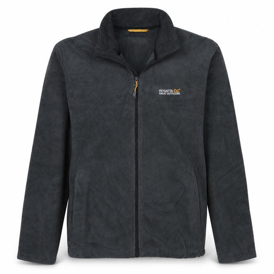 Regatta Great Outdoors Men's Black Fleece Full Zip Jacket Size S