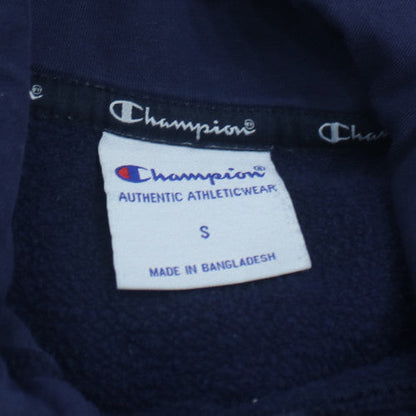 Champion Men's Blue Small Pullover Hoodie Sweatshirt