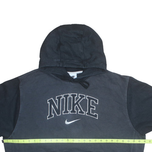 Nike Men's Black XL Pullover Hoodie with Logo and Pouch Pocket