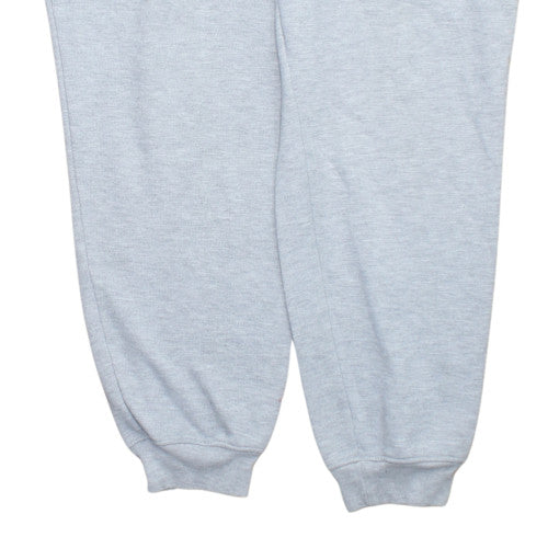 Adidas Men's Grey Fleece Jogger Sweatpants Size L Regular Fit
