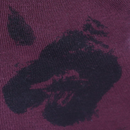 Adidas Women’s Burgundy Leopard 1/4 Zip Sweatshirt Size S