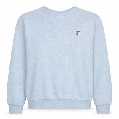 Fila Womens Grey XL Crew Neck Pullover Sweatshirt Classic Logo