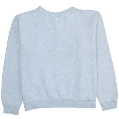 Fila Womens Grey XL Crew Neck Pullover Sweatshirt Classic Logo