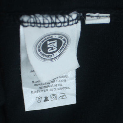 Caterpillar Men's Black 2XL Sleeveless Hooded T-Shirt