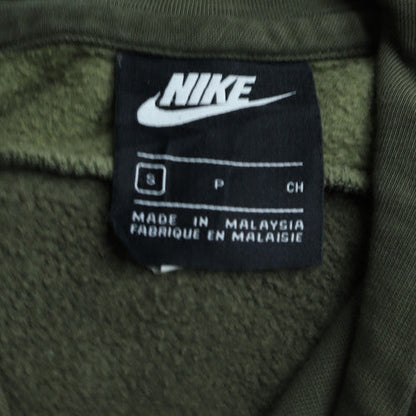 Nike Men's Green Pullover Hoodie Air Logo Size S