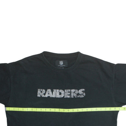 NFL Raiders Men's Black XL Fleece Pullover Sweatshirt